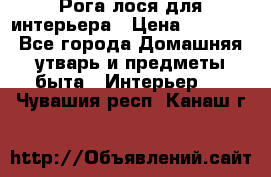 Рога лося для интерьера › Цена ­ 3 300 - Все города Домашняя утварь и предметы быта » Интерьер   . Чувашия респ.,Канаш г.